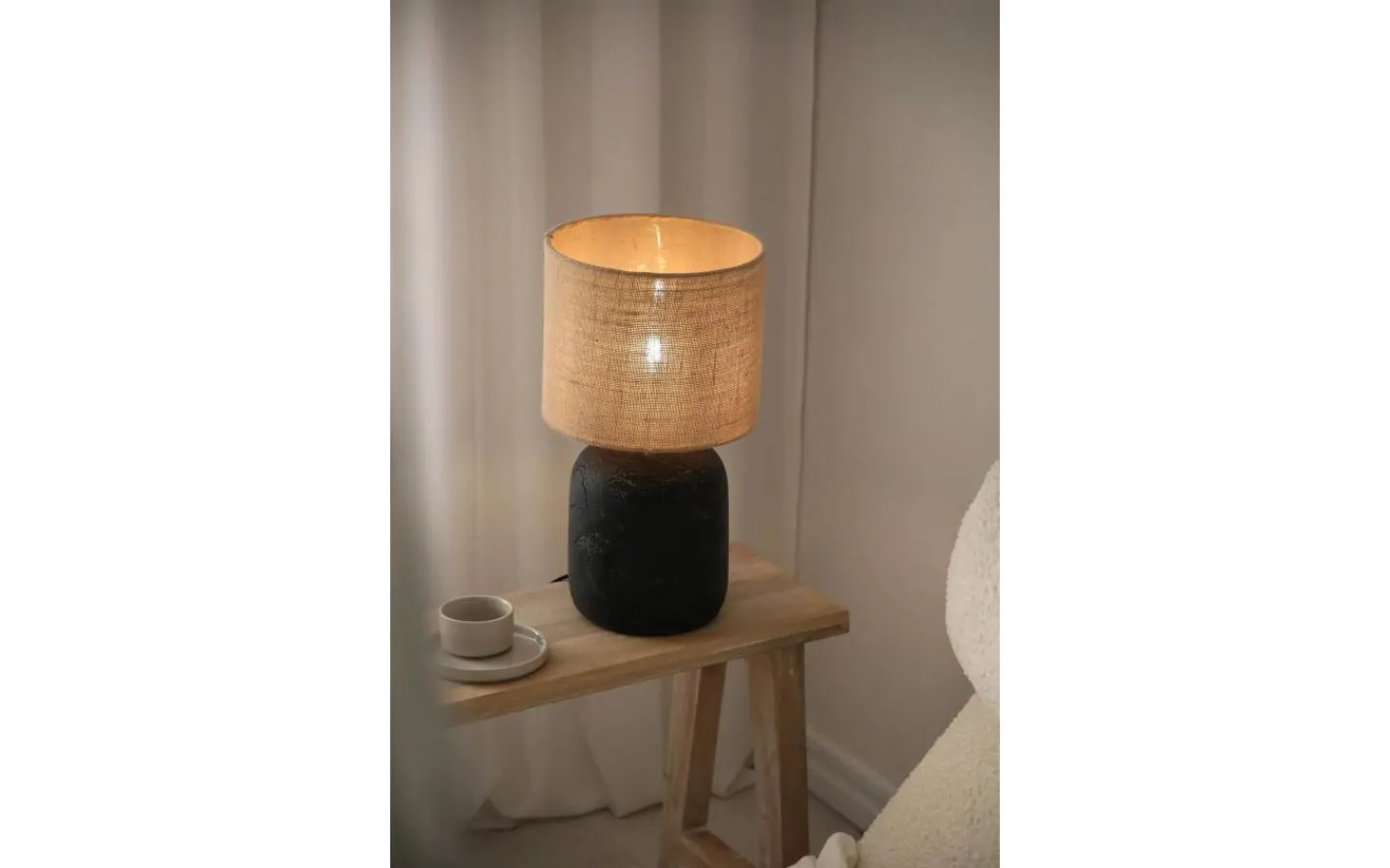 Bordslampor < Markslojd Montagna Bordslampa 45cm Svart
