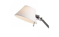Skrivbordslampor-Rendl Montana Skrivbordslampa 78cm Vit/Svart/Krom