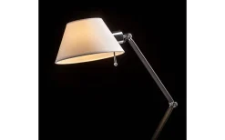 Skrivbordslampor-Rendl Montana Skrivbordslampa 78cm Vit/Svart/Krom