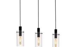 Avlånga Taklampor < Eglo Montefino Taklampa 73cm Svart