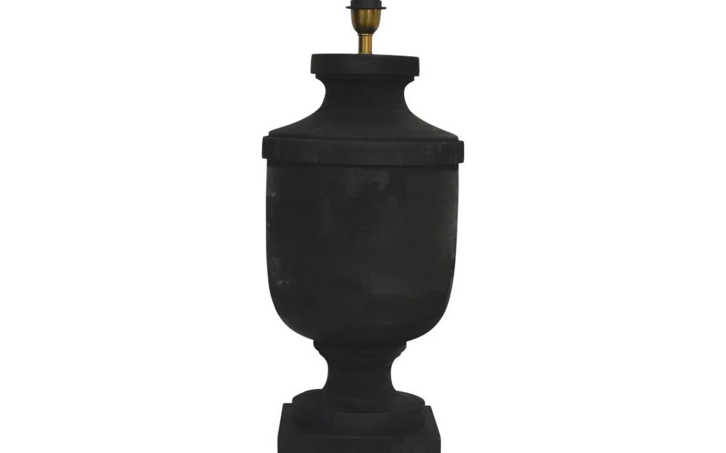 Lampfötter-Hallbergs Monterey Lampfot 65cm Antik Svart