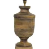 Lampfötter-Hallbergs Monterey Lampfot 65cm Åldrat trä