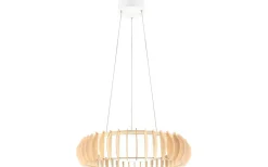 Stora Taklampor Ø50-69 Cm < Reality Monte Takpendel LED 60cm trä/vit