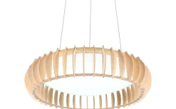 Stora Taklampor Ø50-69 Cm < Reality Monte Takpendel LED 60cm trä/vit