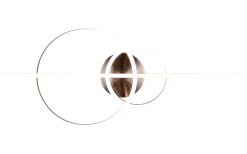 Plafonder-Trio Lighting Montilla Plafond LED i borstat stål