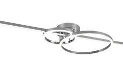 Plafonder-Trio Lighting Montilla Plafond LED krom
