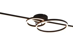 Plafonder < Trio Lighting Montilla Plafond LED mattsvart