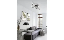 Plafonder < Trio Lighting Montilla Plafond LED mattsvart