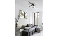 Plafonder < Trio Lighting Montilla Plafond LED mattsvart