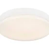 Badrumslampor Tak|Plafonder < Hidealite Moon Basic Plafond 32cm LED 3000K/4000K 15W Vit IP44