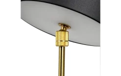 Uppladdningsbara Lampor Inomhus|Bordslampor < Dyberg Larsen Moonlight Uppladdningsbar Bordslampa 28,5cm LED 3000K 2W Svart/Mässing