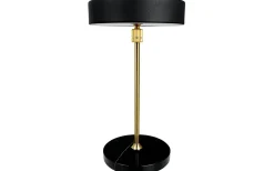 Uppladdningsbara Lampor Inomhus|Bordslampor < Dyberg Larsen Moonlight Uppladdningsbar Bordslampa 28,5cm LED 3000K 2W Svart/Mässing