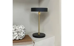 Uppladdningsbara Lampor Inomhus|Bordslampor < Dyberg Larsen Moonlight Uppladdningsbar Bordslampa 28,5cm LED 3000K 2W Svart/Mässing