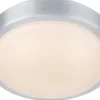 Badrumslampor Tak-Markslojd Moon Plafond 21cm LED 3000K 7W Silver IP44