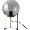 Bordslampor < Dyberg Larsen Moon Smoke Bordslampa 34cm Svart/Mässing