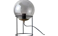 Bordslampor < Dyberg Larsen Moon Smoke Bordslampa 34cm Svart/Mässing