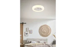 Takfläktar < Reality Mora Takfläkt 45cm LED vit