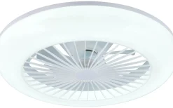 Takfläktar < Reality Mora Takfläkt 45cm LED vit