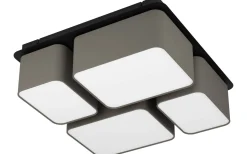 Plafonder-Eglo Mordazo Plafond 51cm Svart