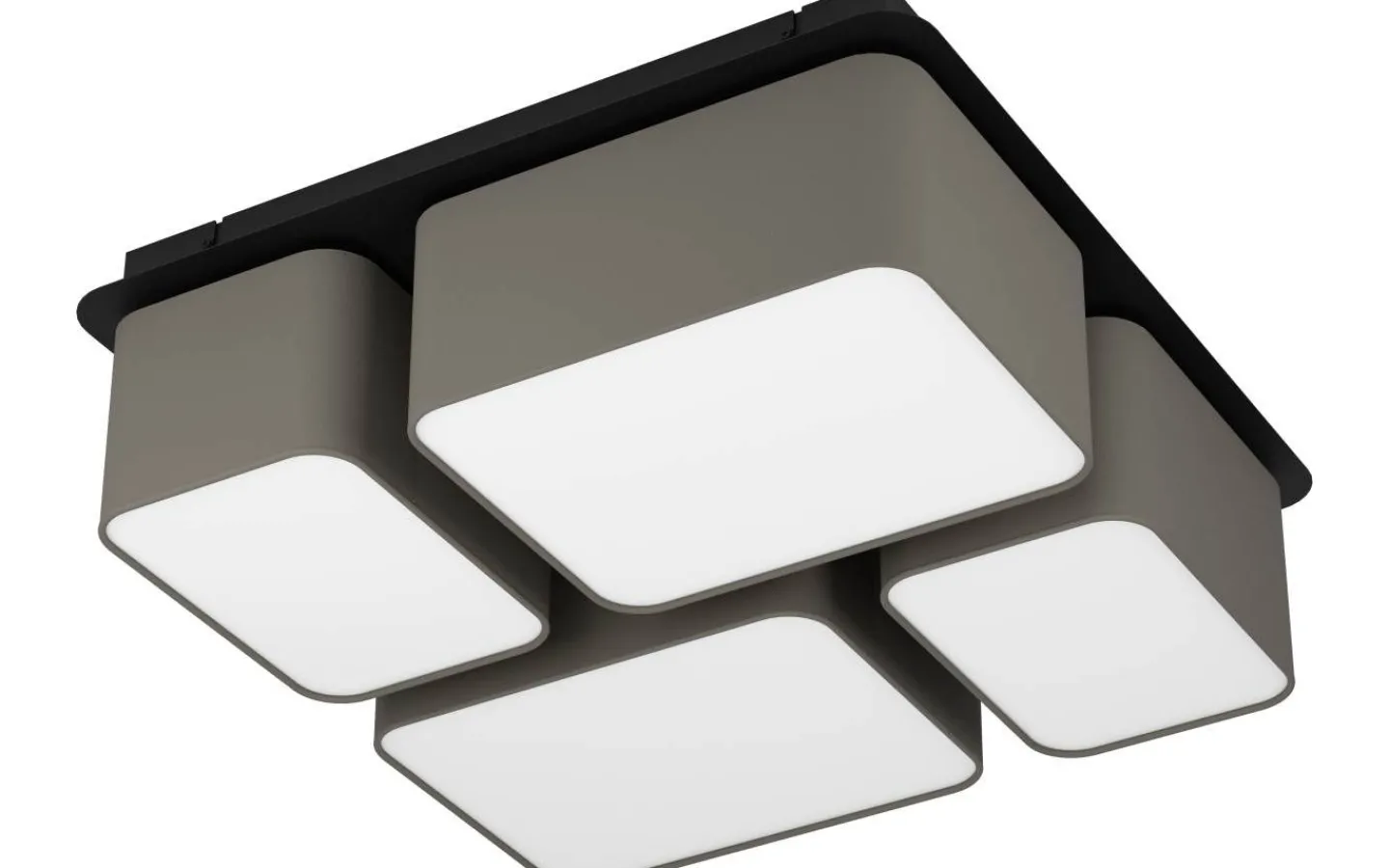 Plafonder-Eglo Mordazo Plafond 51cm Svart