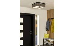 Plafonder-Eglo Mordazo Plafond 51cm Svart