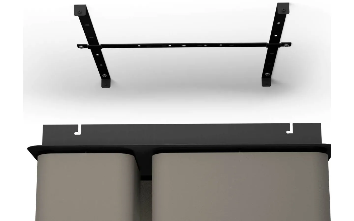 Plafonder-Eglo Mordazo Plafond 51cm Svart