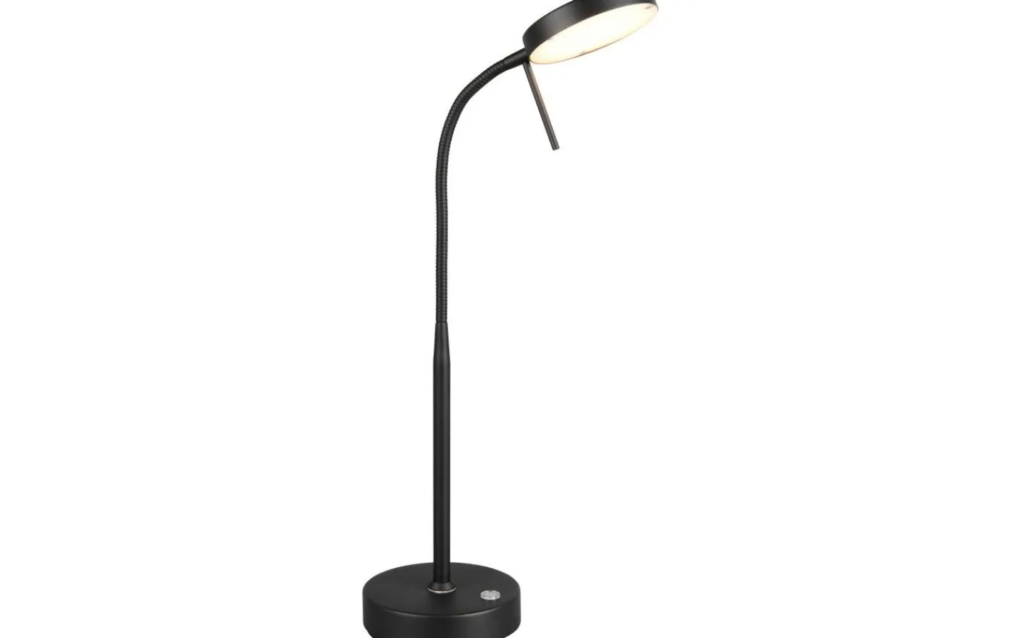 Uppladdningsbara Lampor Inomhus|Skrivbordslampor < Reality Moreno Skrivbordslampa LED mattsvart uppladdningsbar
