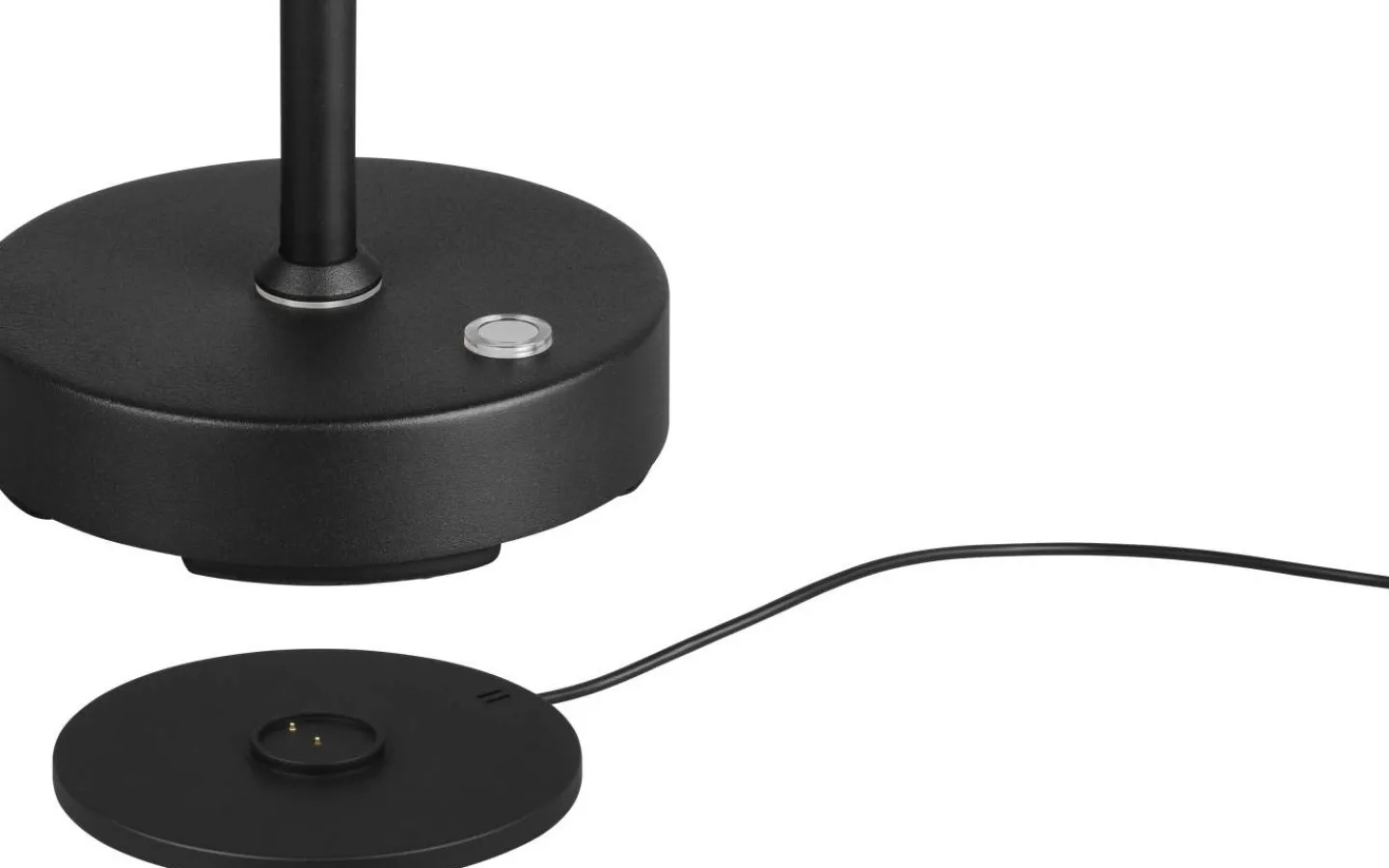Uppladdningsbara Lampor Inomhus|Skrivbordslampor < Reality Moreno Skrivbordslampa LED mattsvart uppladdningsbar