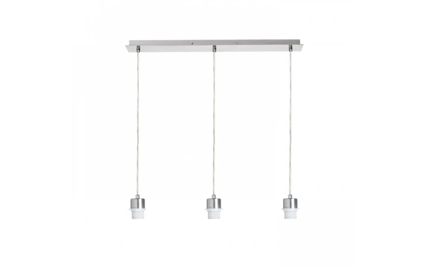Avlånga Taklampor < Rendl More Taklampa 60cm 3L Matt Nickel