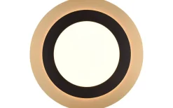 Plafonder-Trio Lighting Morgan Plafond LED 45cm matt svart/guld