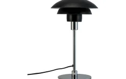 Bordslampor-Dyberg Larsen Morph D21 Bordslampa 35cm Svart/Krom
