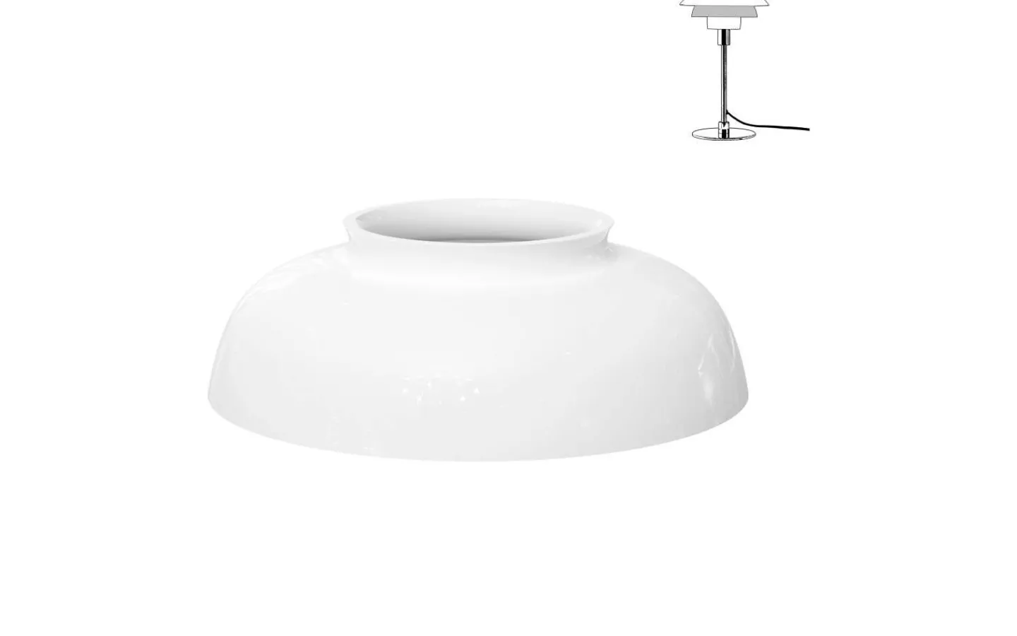 Reservglas Och Reservdelar < Dyberg Larsen Morph Reservglas Medium till Bordslampa
