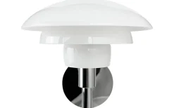Lampetter|Läslampor < Dyberg Larsen Morph Vägglampa Opal/Krom