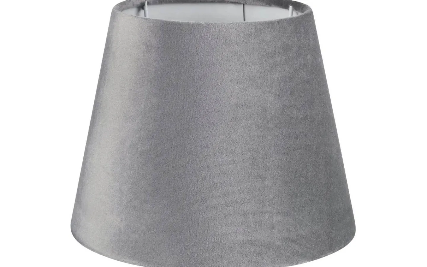 Enfärgade Runda Lampskärmar < Markslojd Morris Lampskärm Ø19cm Sammet Grå
