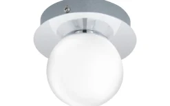Badrumslampor Tak < Eglo Mosiano Plafond 11cm LED 3000K 3,3W Krom IP44