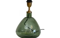 Lampfötter-Hallbergs Murano Lampfot 32cm Grön
