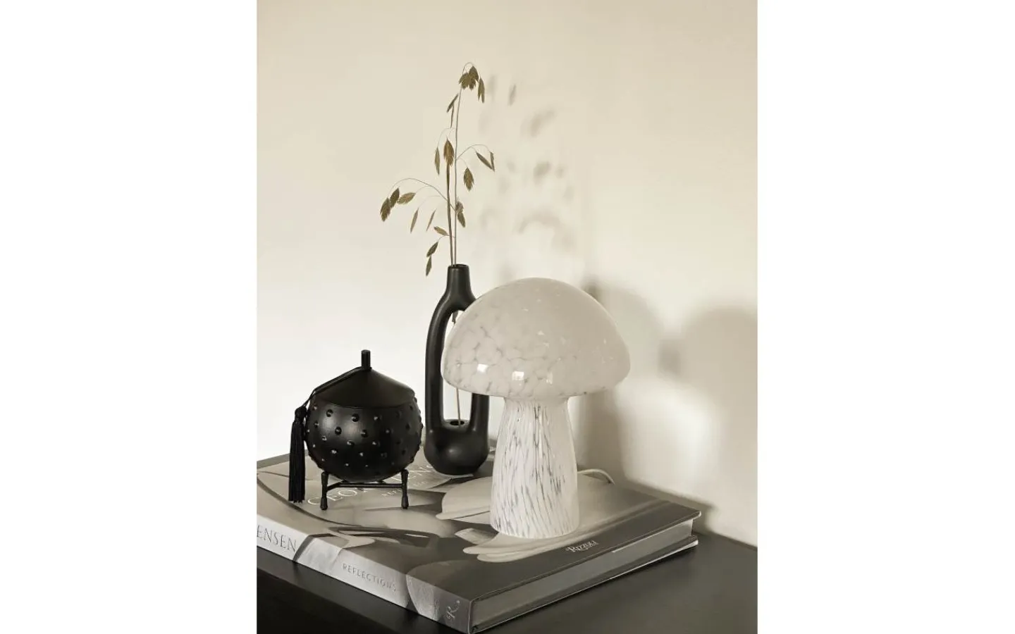 Bordslampor < Aneta Mushi Bordslampa 21cm Vit