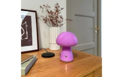 Uppladdningsbara Lampor Inomhus < Dyberg Larsen Mushroom Uppladdningsbar Bordslampa 21cm Lila