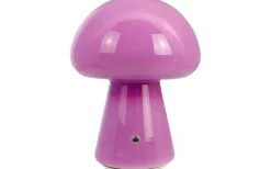Uppladdningsbara Lampor Inomhus < Dyberg Larsen Mushroom Uppladdningsbar Bordslampa 21cm Lila