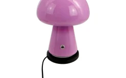 Uppladdningsbara Lampor Inomhus < Dyberg Larsen Mushroom Uppladdningsbar Bordslampa 21cm Lila