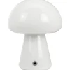 Uppladdningsbara Lampor Inomhus < Dyberg Larsen Mushroom Uppladdningsbar Bordslampa 21cm Vit