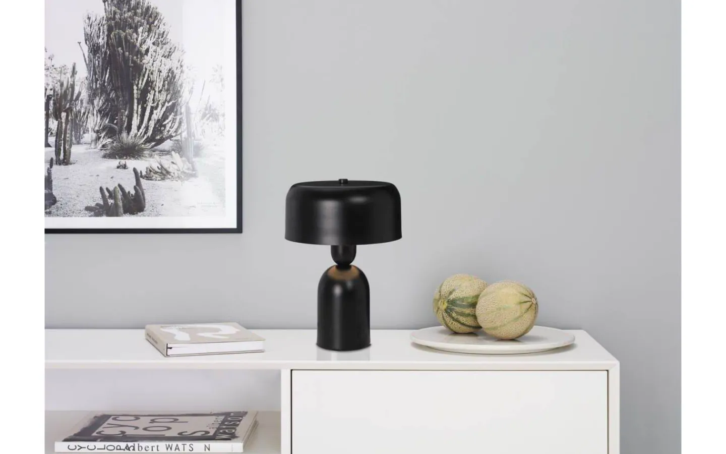 Bordslampor-Cottex Muza Bordslampa 31,5cm Svart