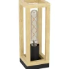 Bordslampor < Eglo Nafferton Bordslampa 28cm Natur