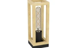 Bordslampor < Eglo Nafferton Bordslampa 28cm Natur