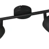 Takspot Med 2 Lampor < Reality Nancy Spotlight 2-delad GU10 mattsvart