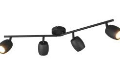 Avlånga Takspotlights|Takspot Med Minst 4 Lampor-Reality Nancy Spotlight 4-delad GU10 mattsvart