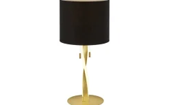 Bordslampor-Trio Lighting Nandor Bordslampa E27 + LED svart/guld