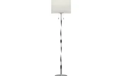 Golvlampor < Trio Lighting Nandor Golvlampa E27 + LED borstat stål