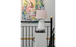 Lampfötter < Hallbergs Naomi Lampfot 46cm Vit