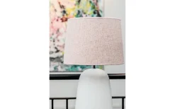 Lampfötter < Hallbergs Naomi Lampfot 46cm Vit